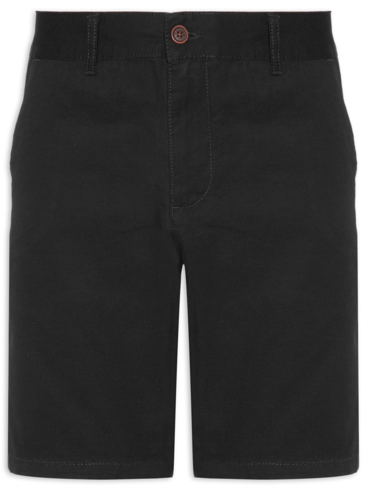 Bermuda Masculina Chino Color Kombat - Preto