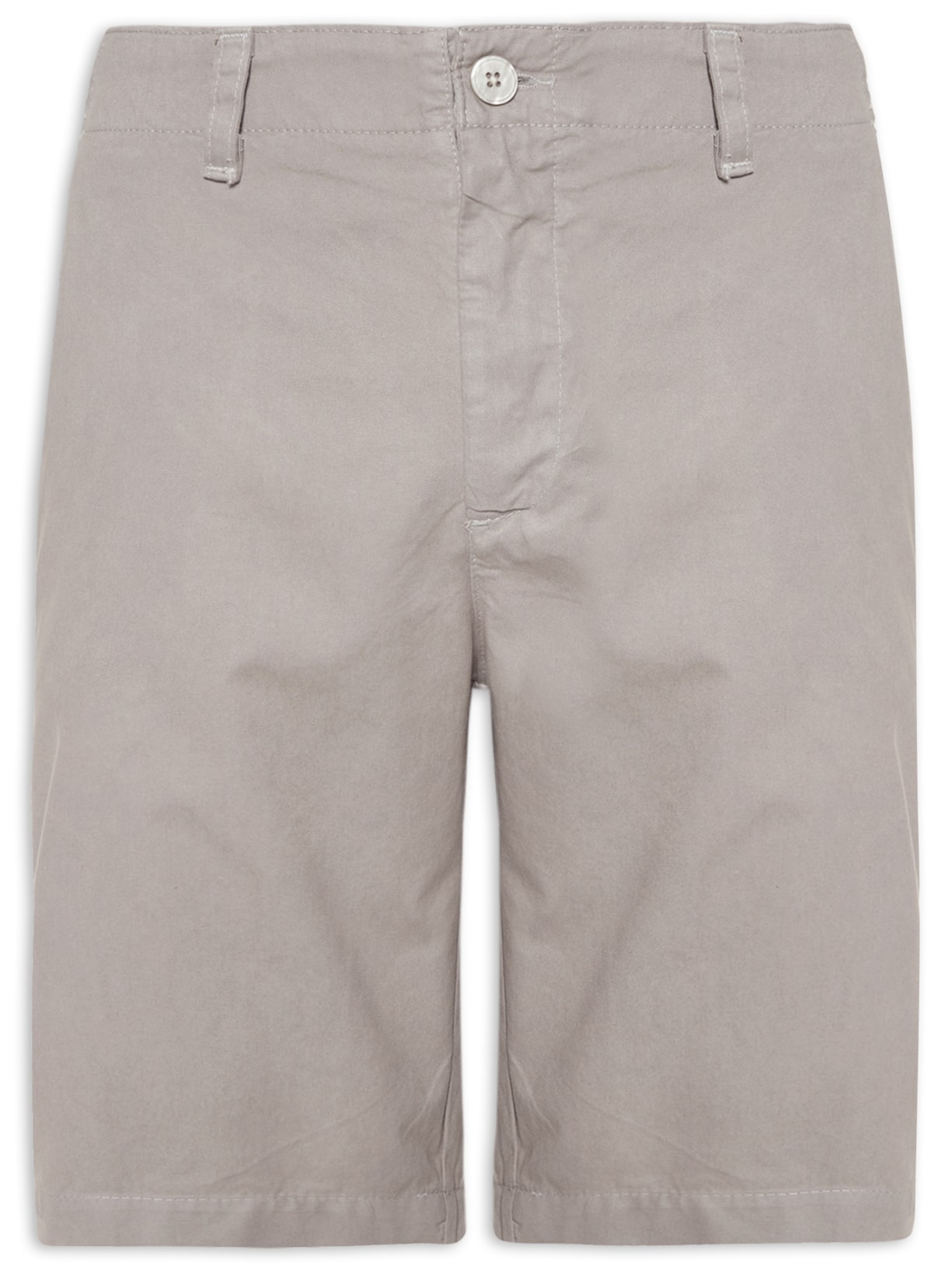 Bermuda Masculina Chino Con - Cinza