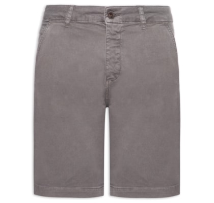 Bermuda Masculina Chino Condor - Cinza