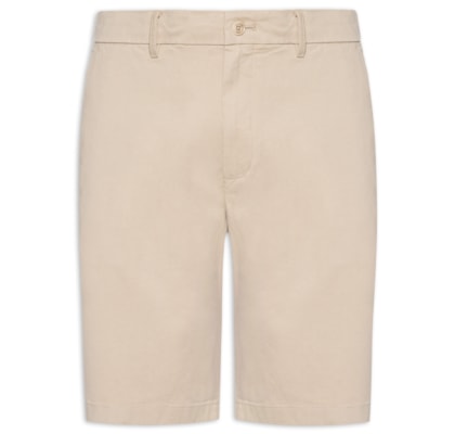 Bermuda Masculina Chino Denton Twill - Bege