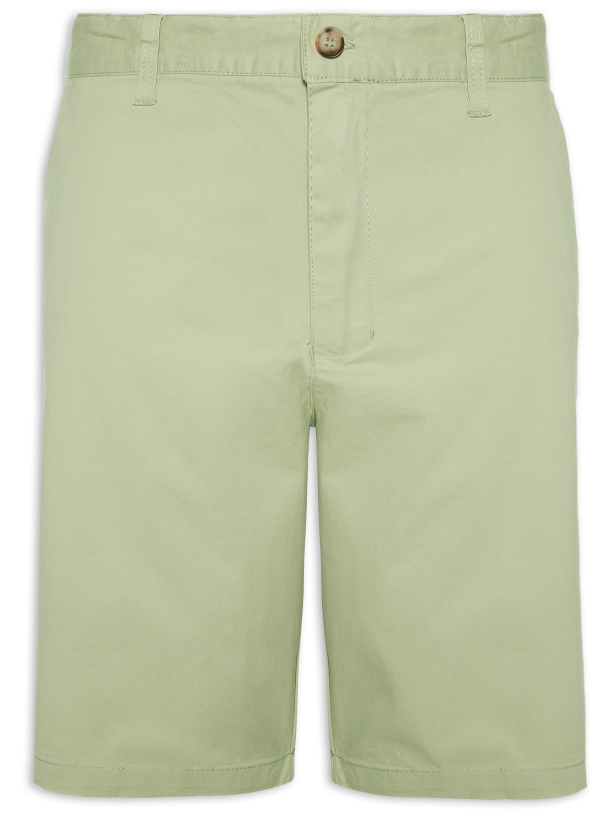 Bermuda Masculina Chino Em Sarja - Verde