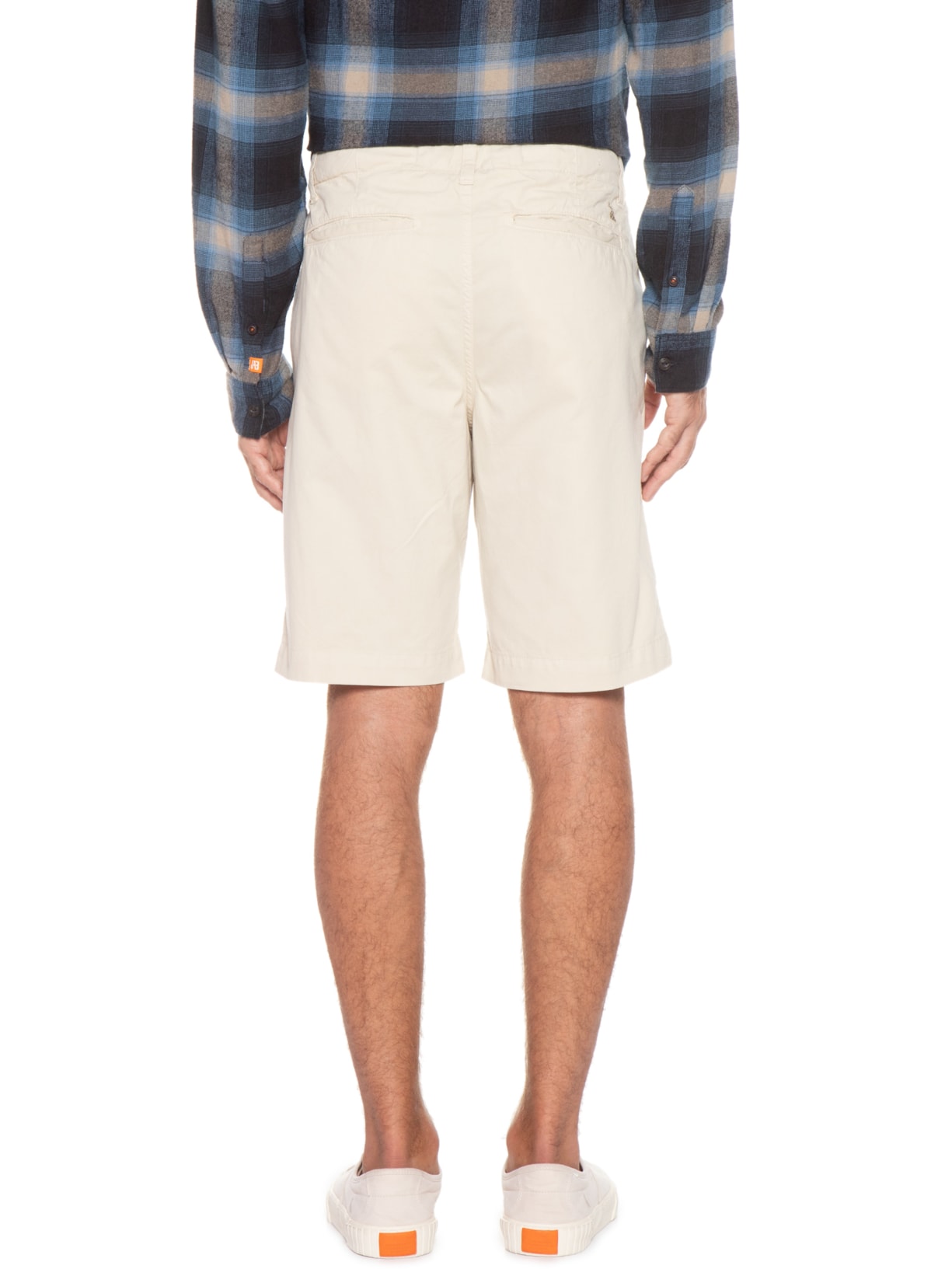 Bermuda Masculina Chino Premium Bege Pineapple