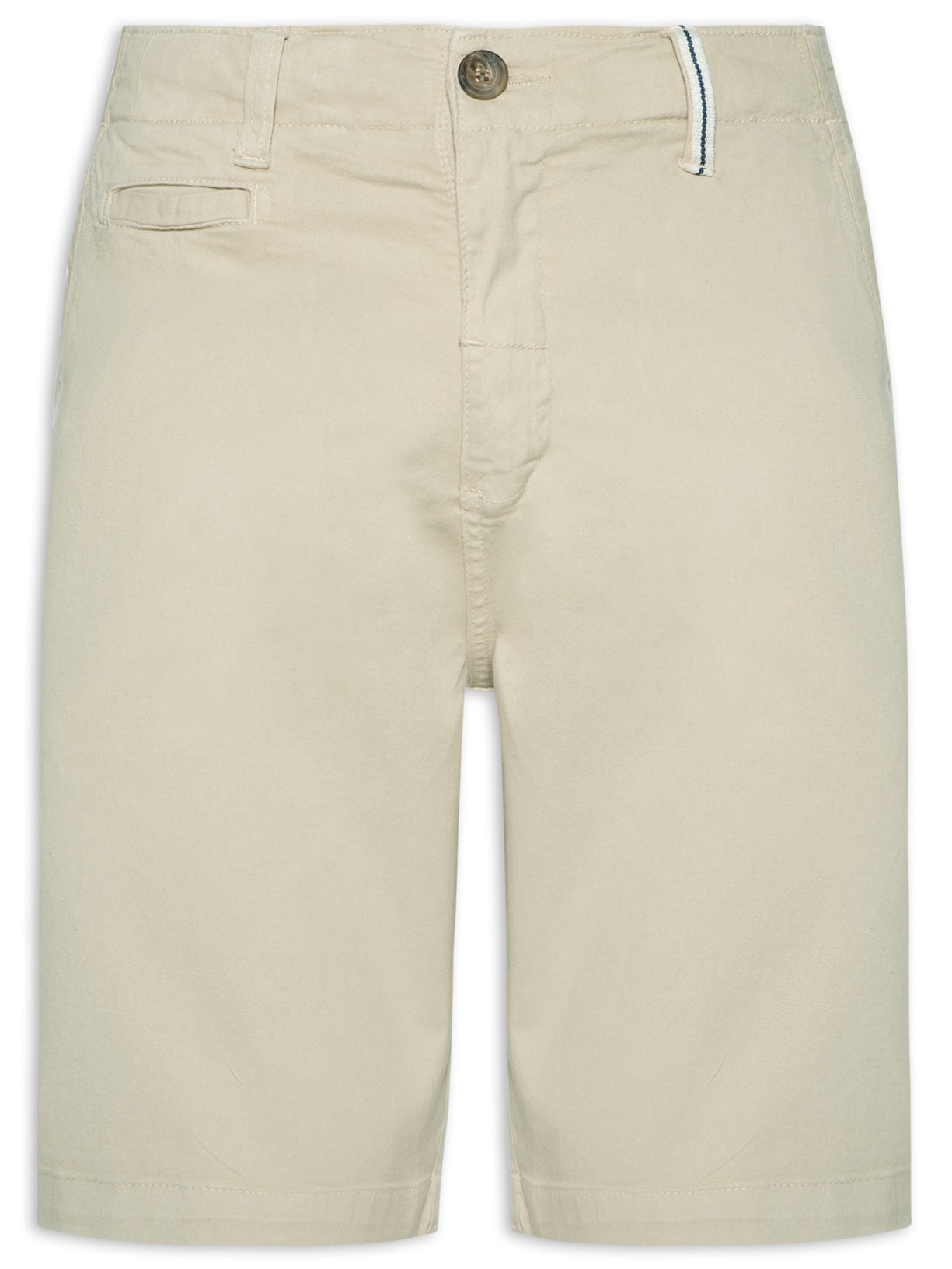 Bermuda Masculina Chino Premium Lycra - Bege