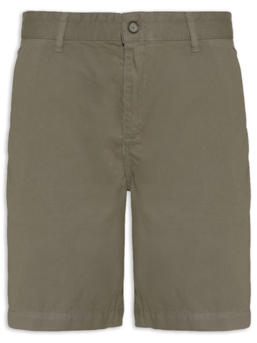 Bermuda Masculina Chino - Verde