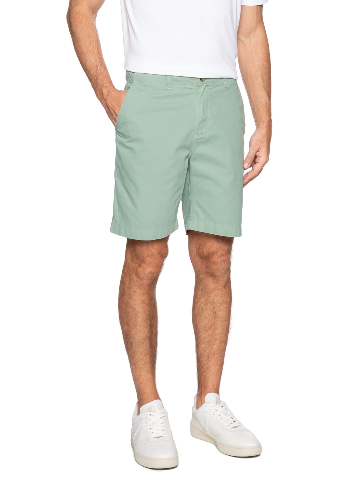 Bermuda Masculina Chino Verde Pineapple