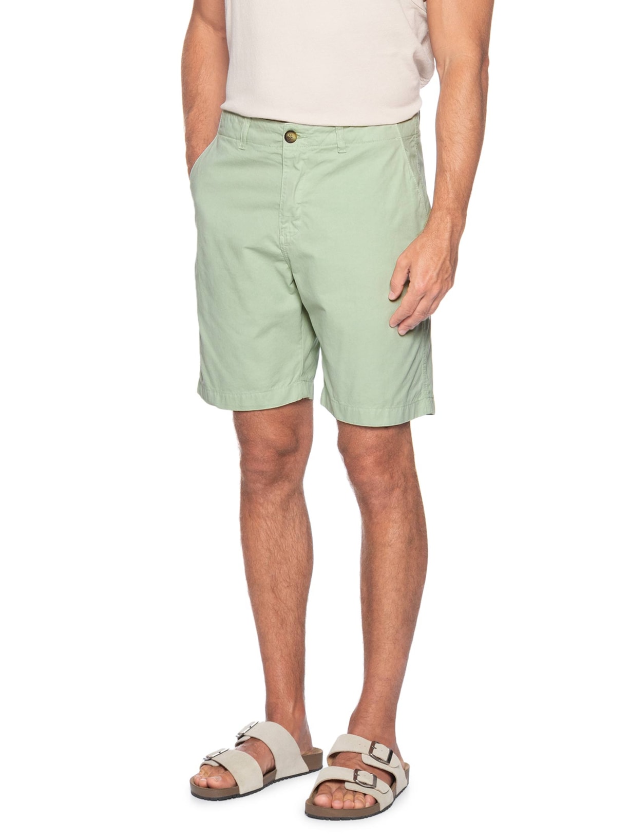Bermuda Masculina Chino Verde Pineapple