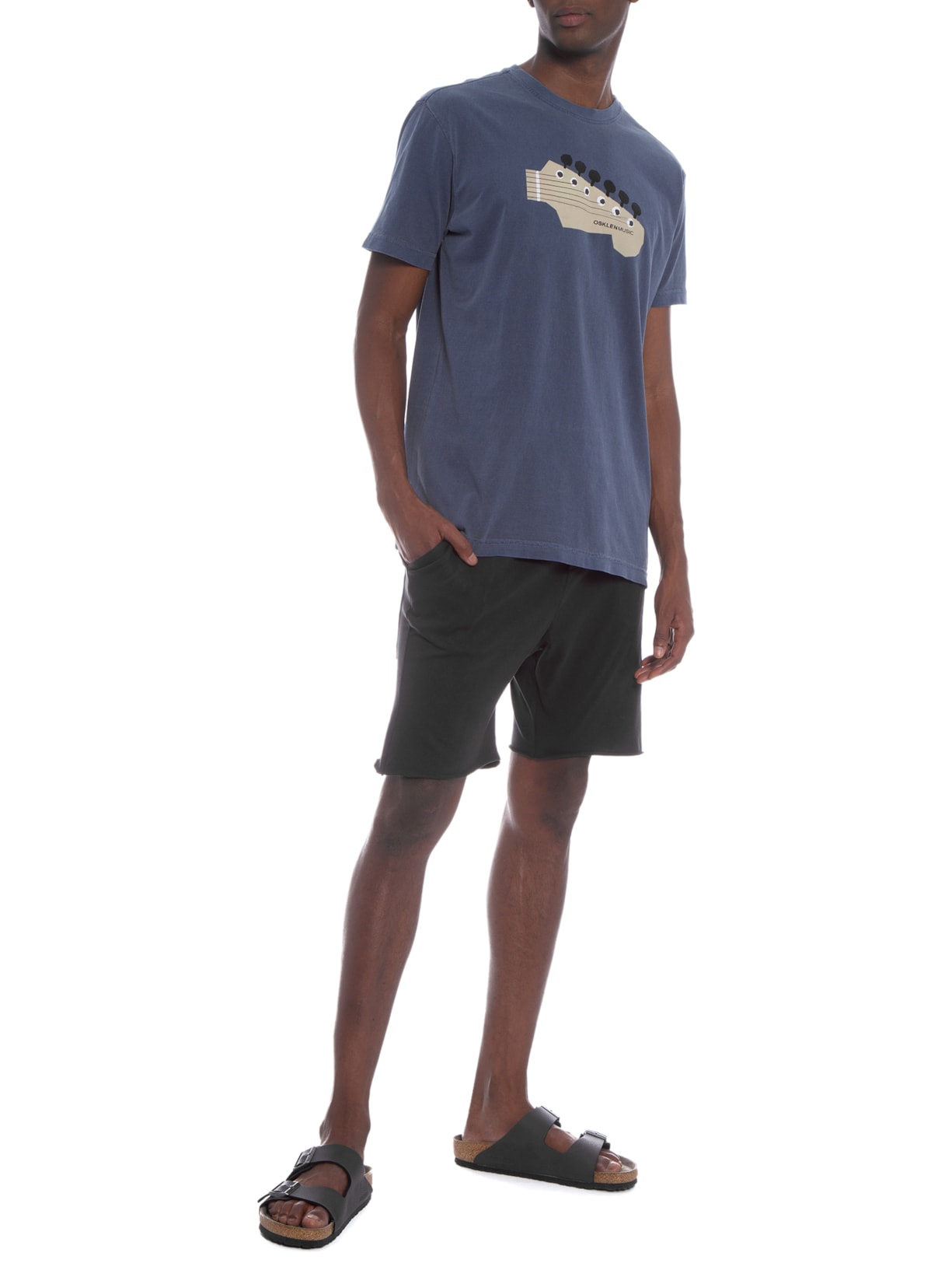 Bermuda Masculina Classic Stone Preto Osklen