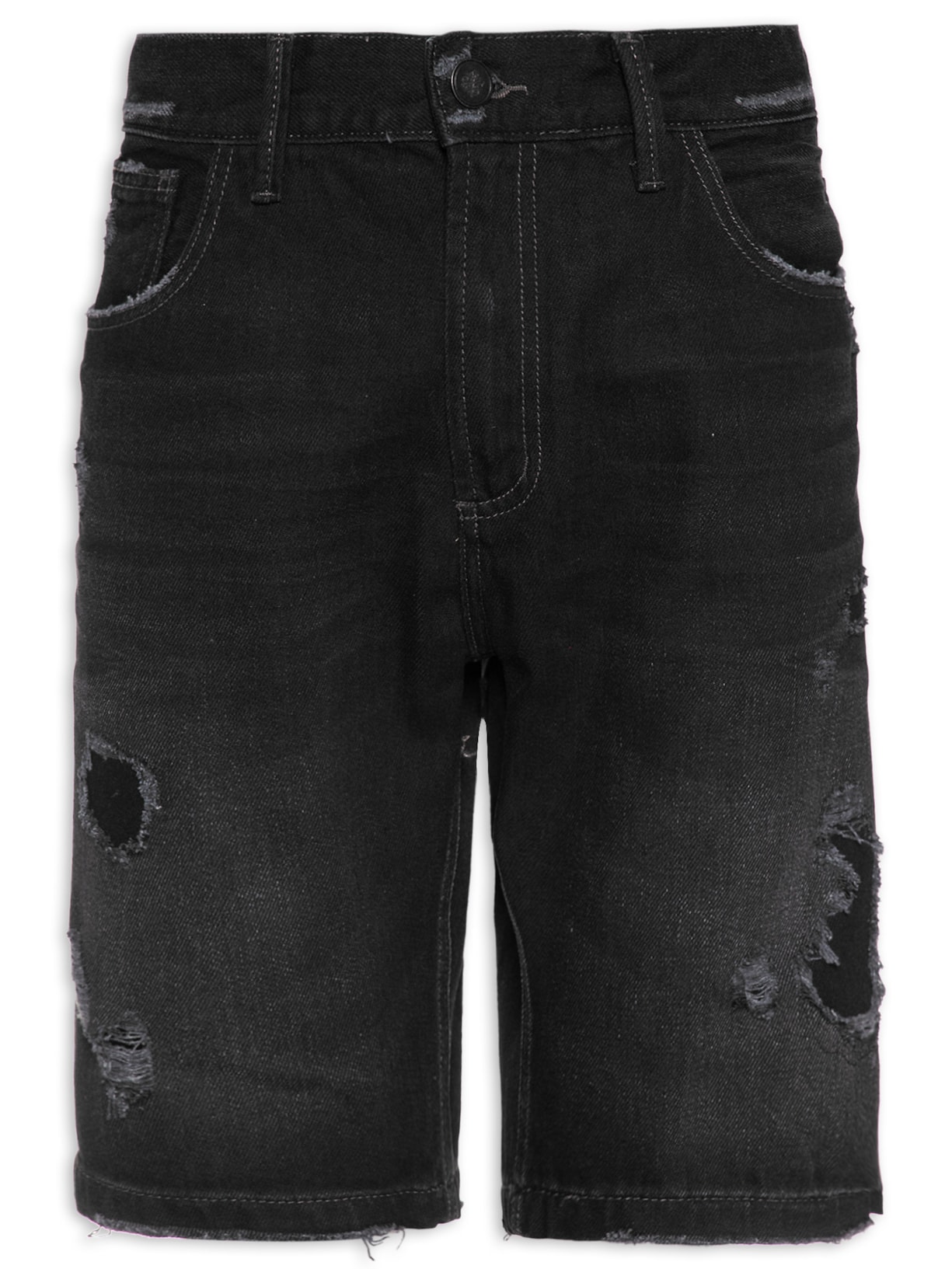 Bermuda Masculina Clássica Argentina - Preto