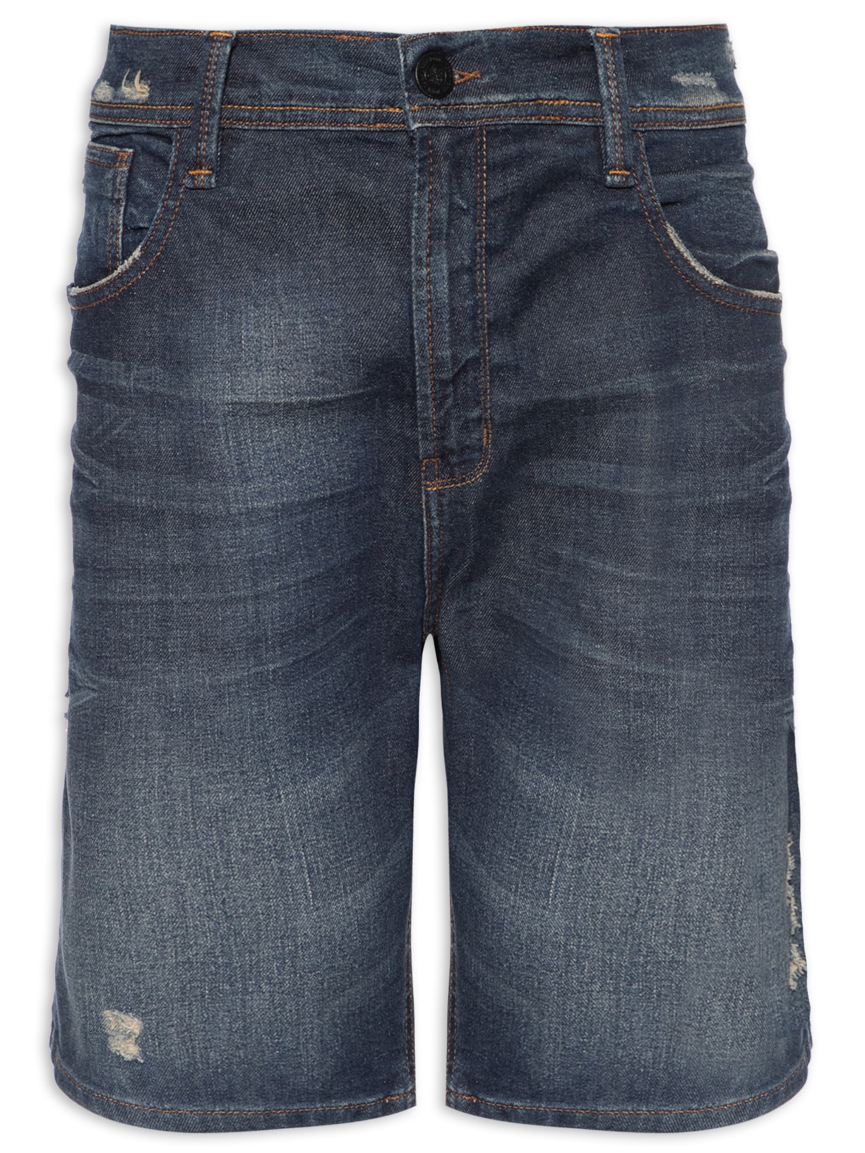 Bermuda Masculina Clássica Evora - Azul