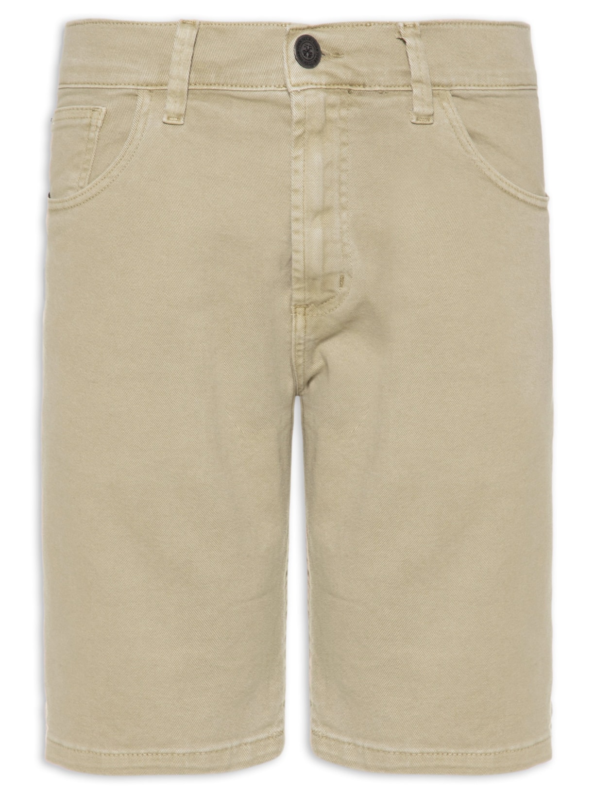 Bermuda Masculina Clássica Grécia - Bege