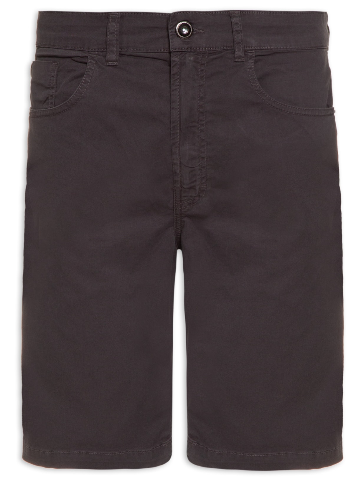 Bermuda Masculina Color Canvas Ii Rock 5 Pckts - Cinza