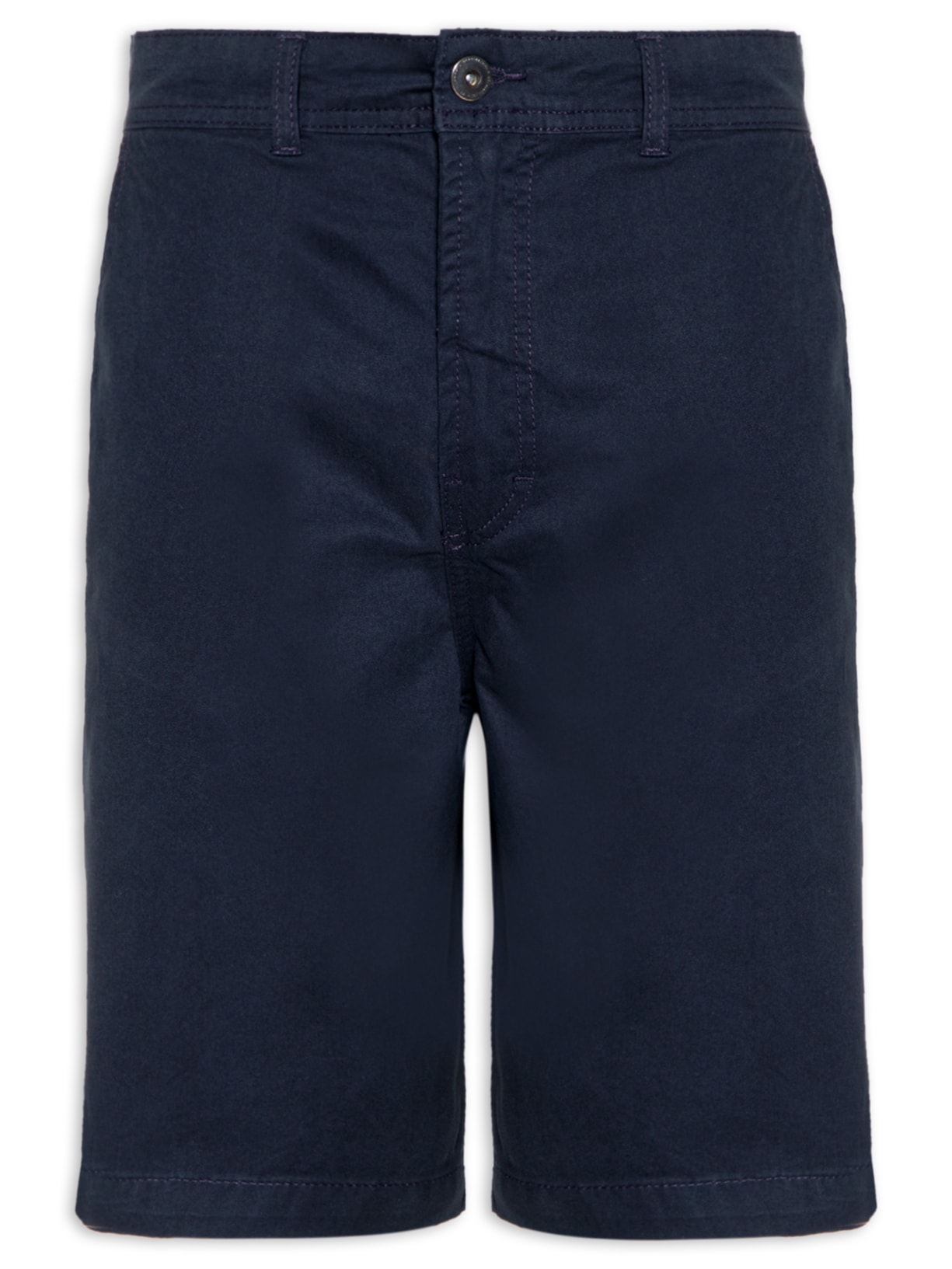 Bermuda Masculina Color Twill Chino - Azul