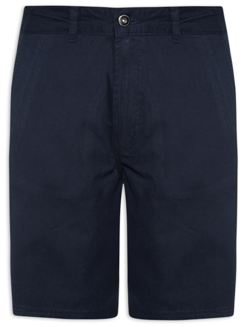 Bermuda Masculina Color Twill Classic ET.Zetex - Azul