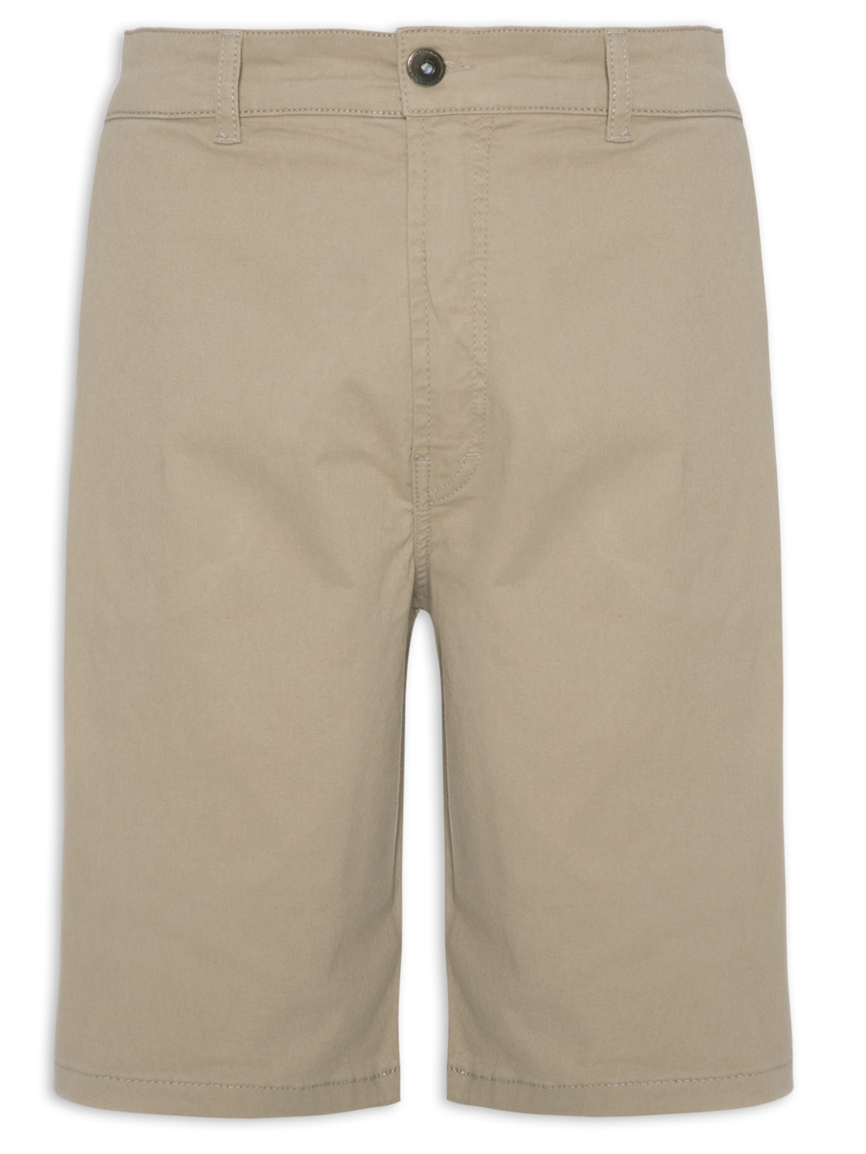 Bermuda Masculina Color Twill Power - Bege