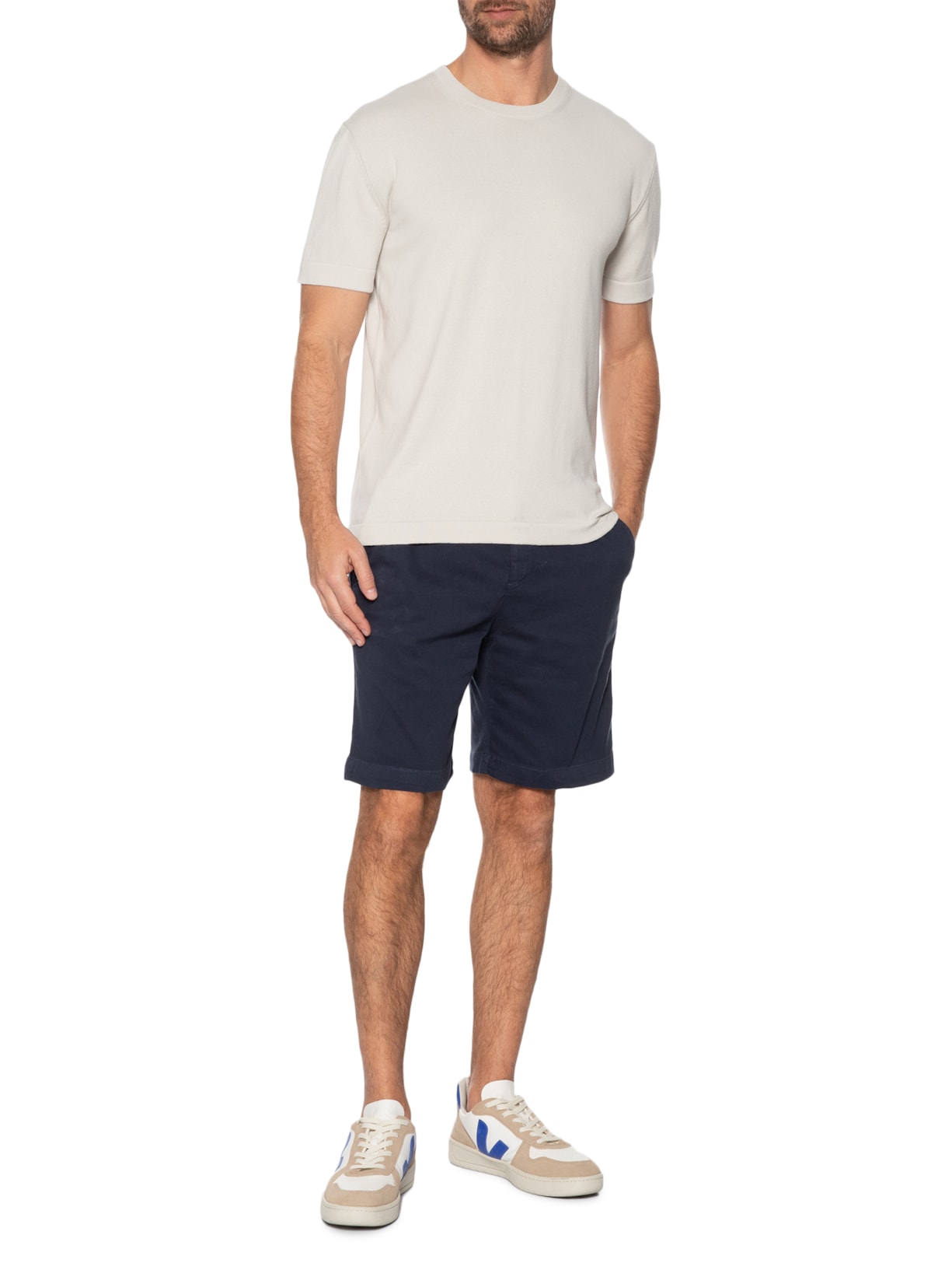 Bermuda Masculina Comfort Sport Azul  Zapalla