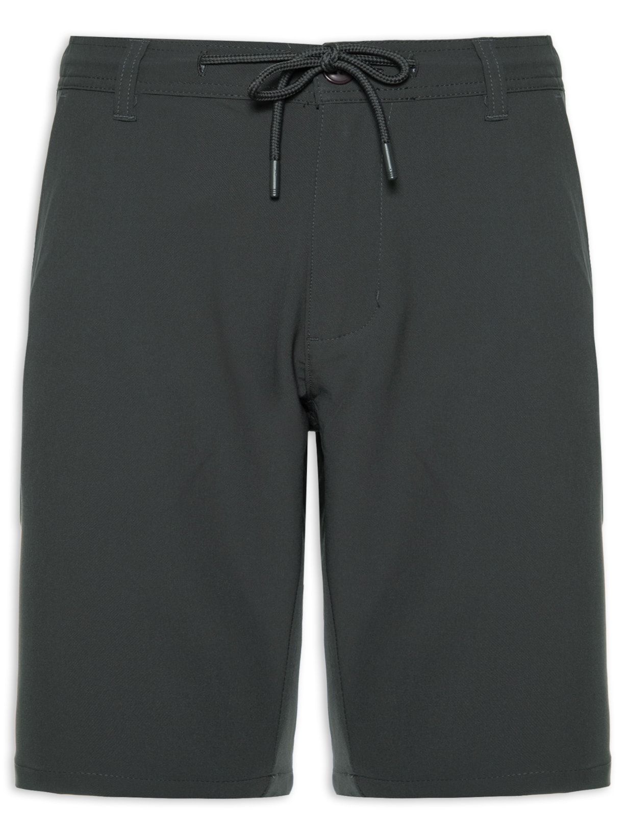 Bermuda Masculina Comfy Com Cós De Elástico - Cinza
