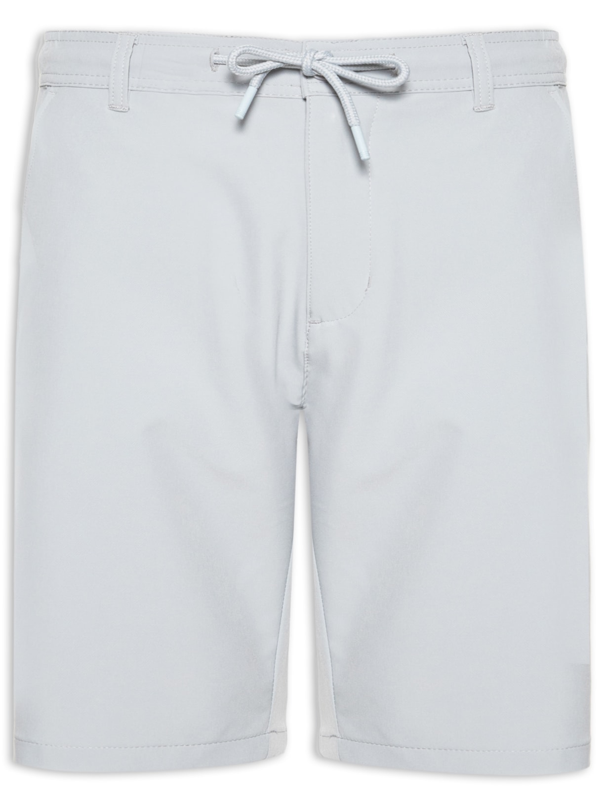 Bermuda Masculina Comfy Com Cós De Elástico - Cinza