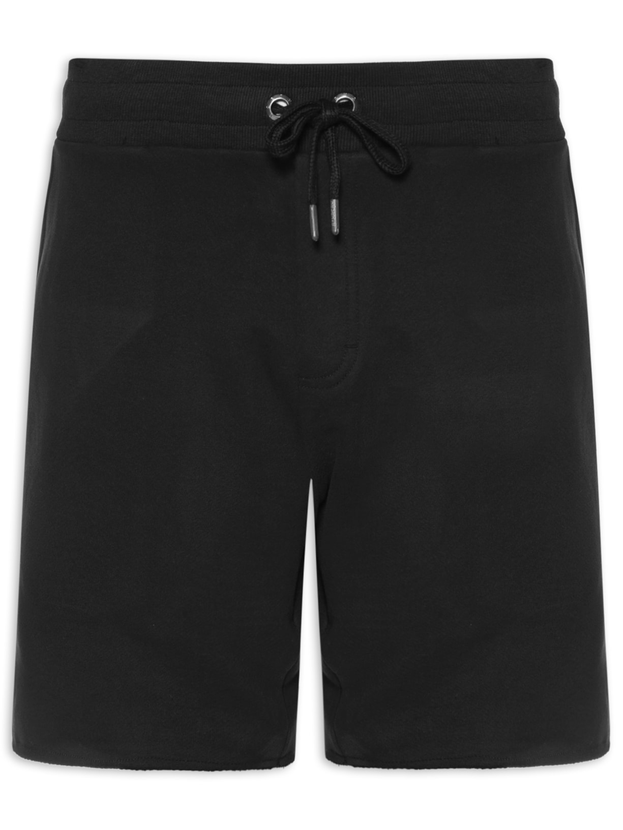 Bermuda Masculina Cont. Moletom Londres - Preto
