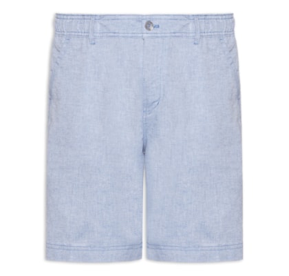 Bermuda Masculina Cós Elástico - Azul