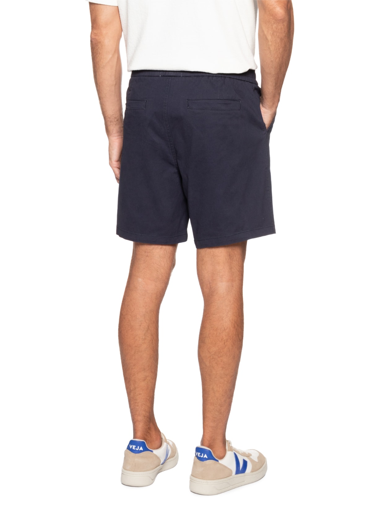 Bermuda Masculina Cós Elástico Azul '2 Essential