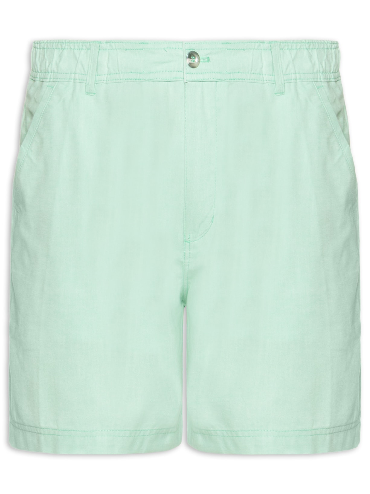 Bermuda Masculina Cós Elástico Verde '2 Essential