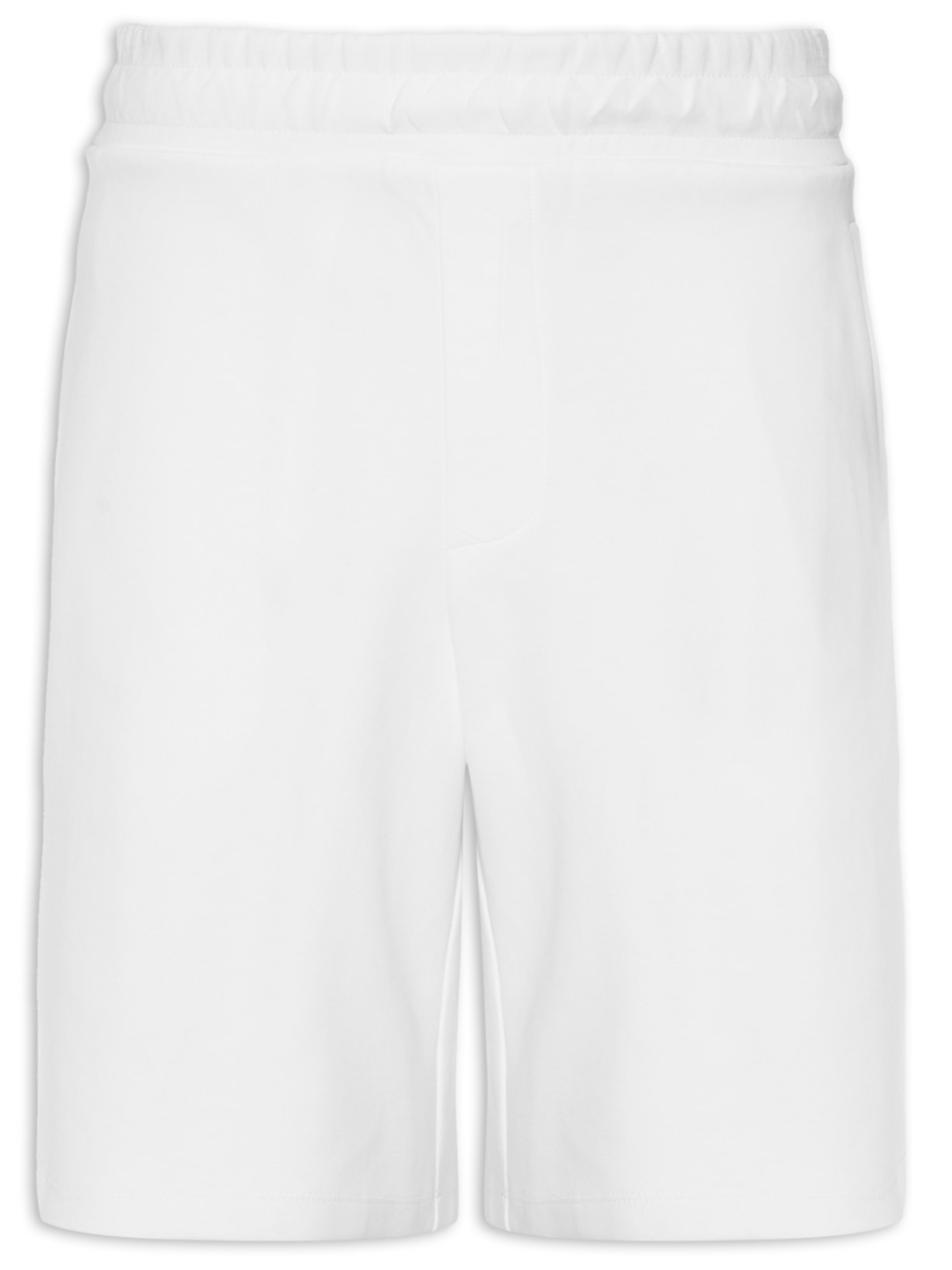 Bermuda Masculina De Malha - Branco