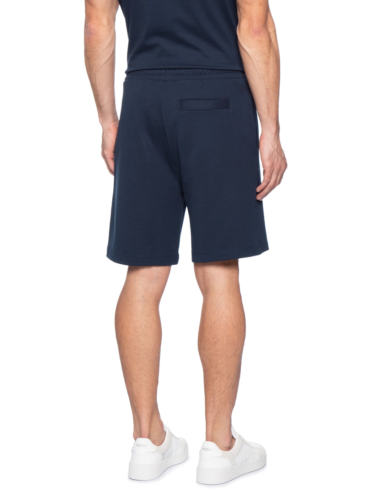 Bermuda Masculina de Moletom Demsishort Azul Hugo