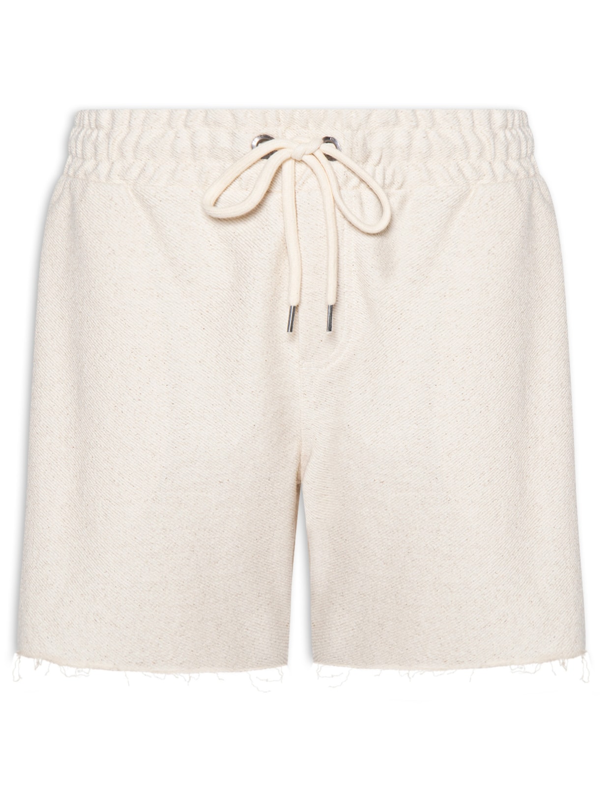Bermuda Masculina De Moletom Em Linho Eco Bege Reserva