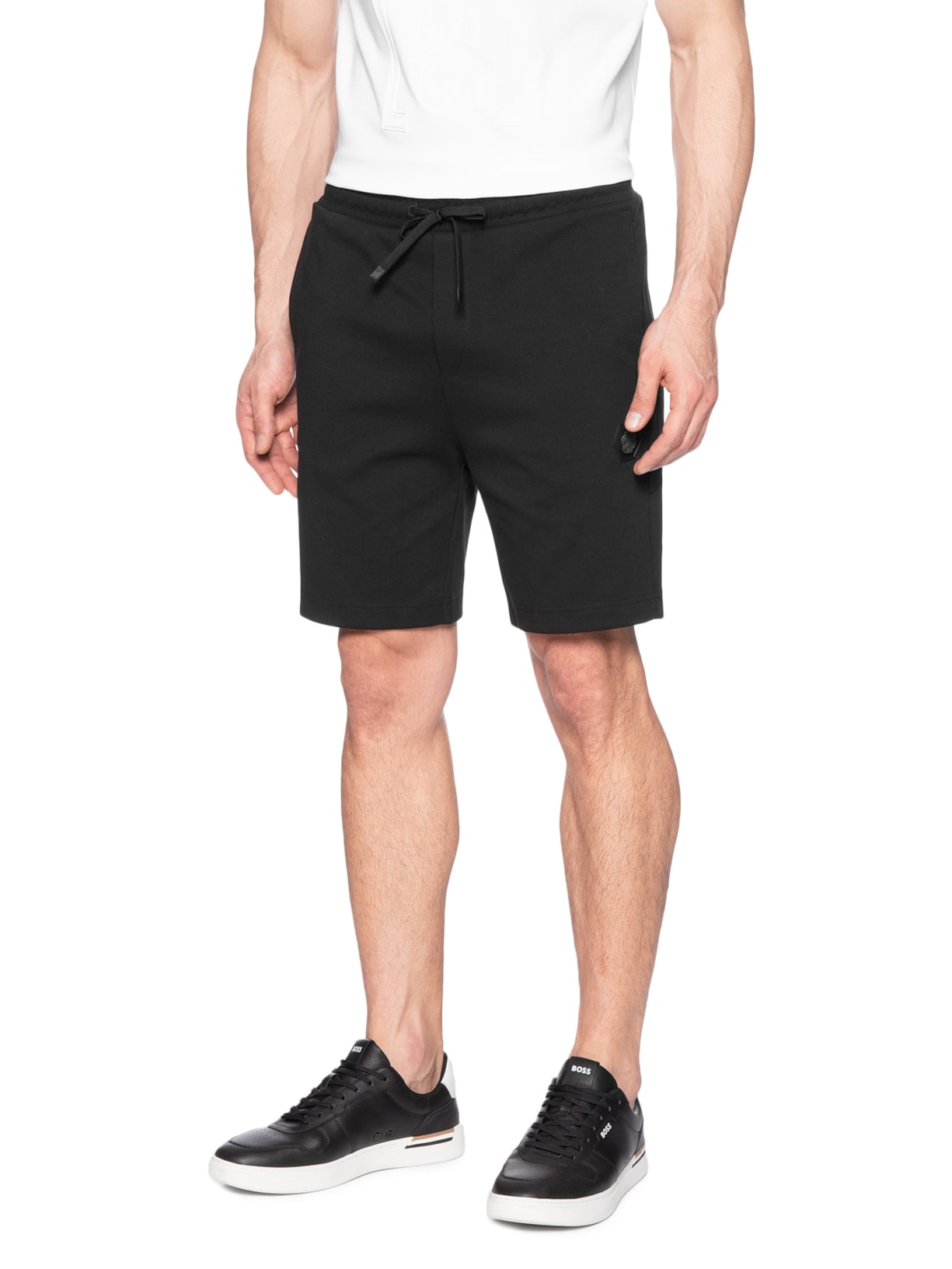 Bermuda Masculina De Moletom Sh Future Preto Boss