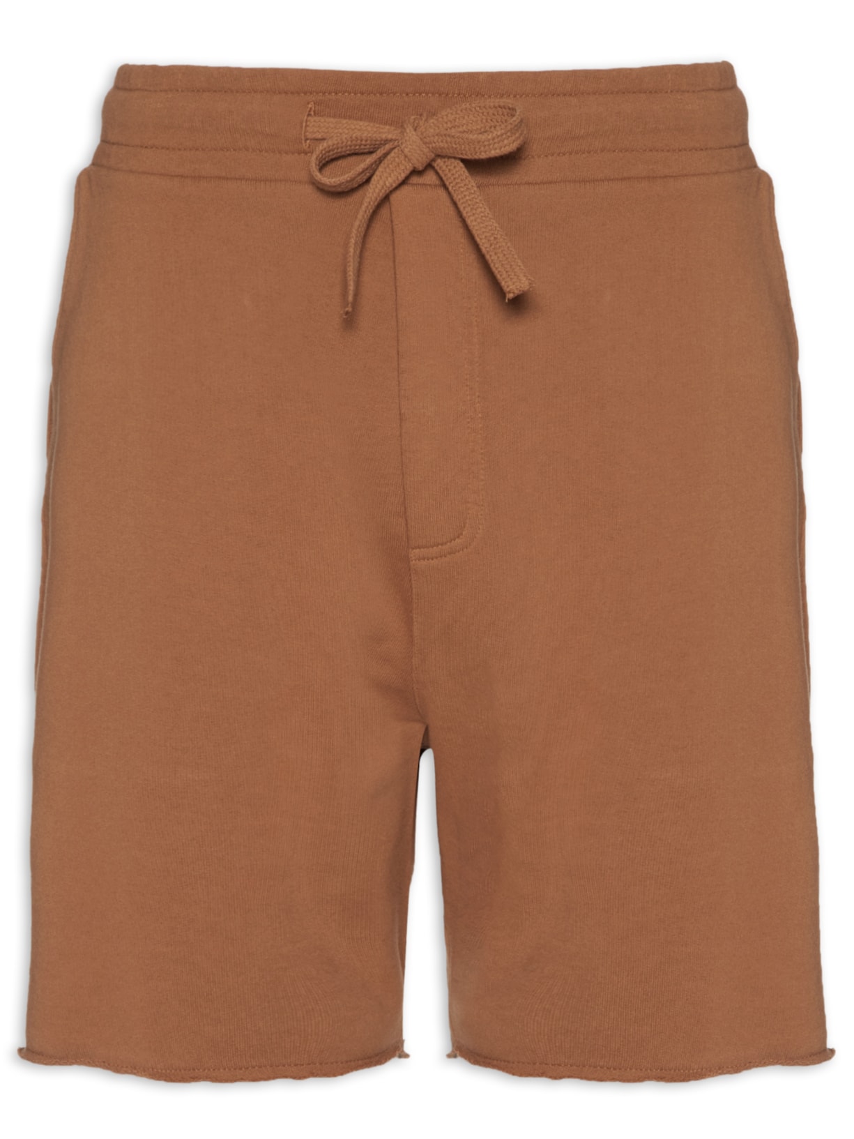 Bermuda Masculina De Moletom Urbano - Marrom