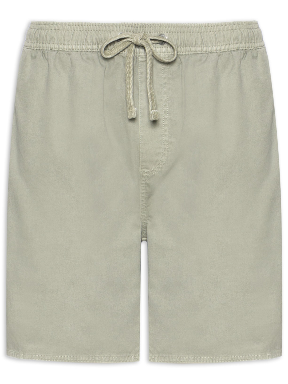 Bermuda Masculina De Sarja Stone Vale Verde Austral