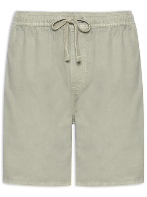 Bermuda Masculina De Sarja Stone Vale - Verde