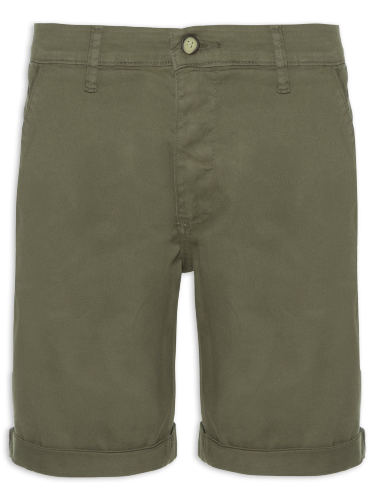 Bermuda Masculina De Sarja - Verde