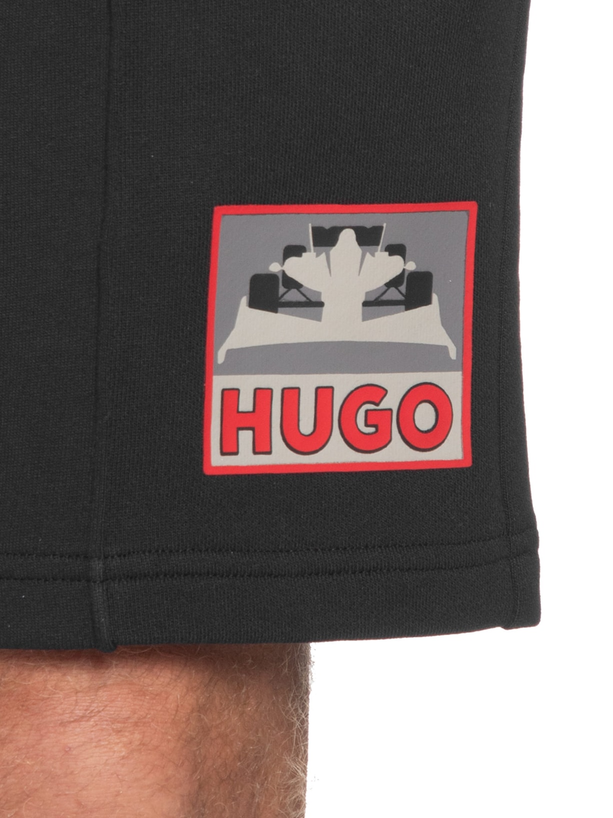 Bermuda Masculina Dexey Preto Hugo