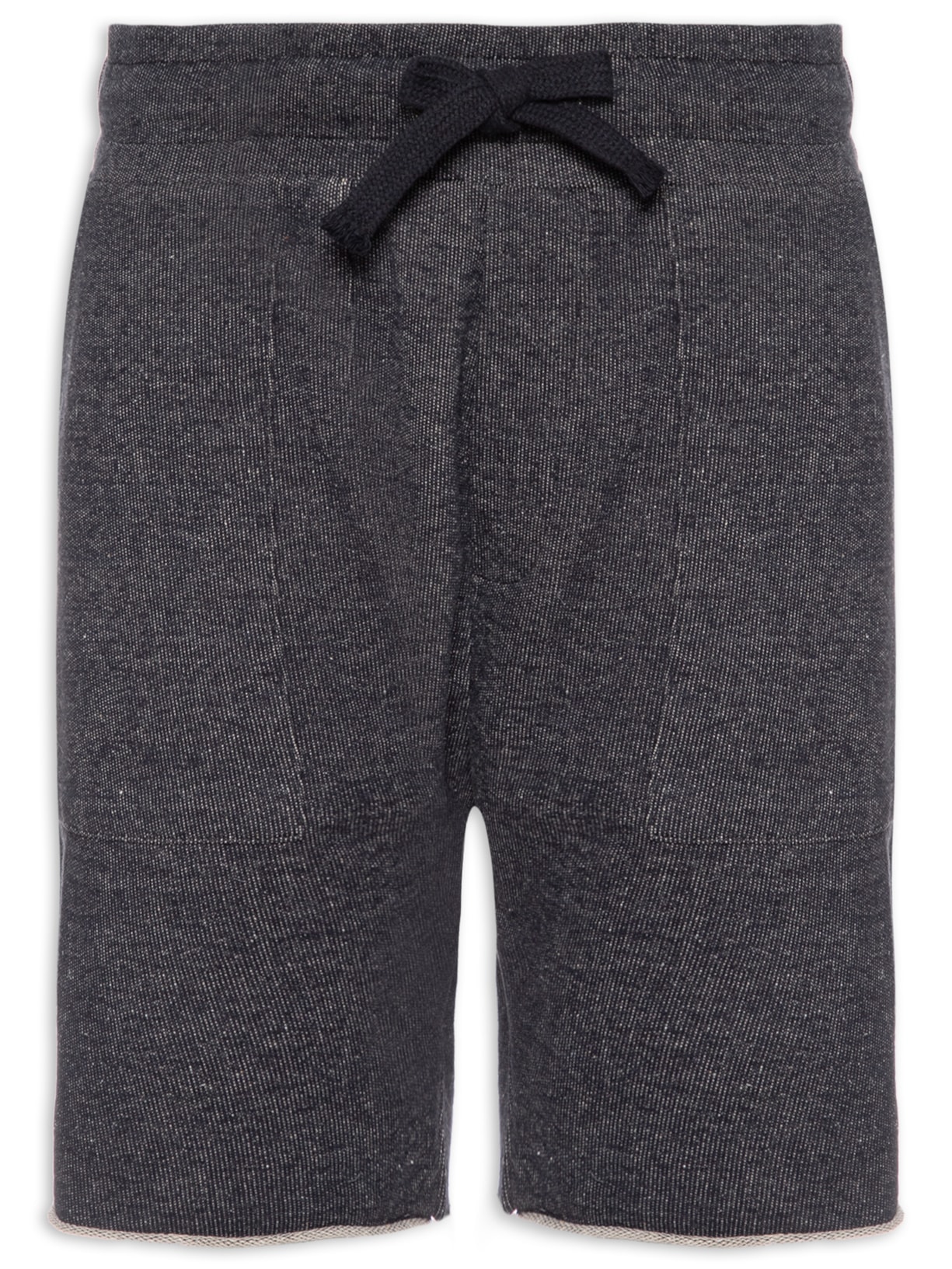 Bermuda Masculina Double Eco Colors - Preto