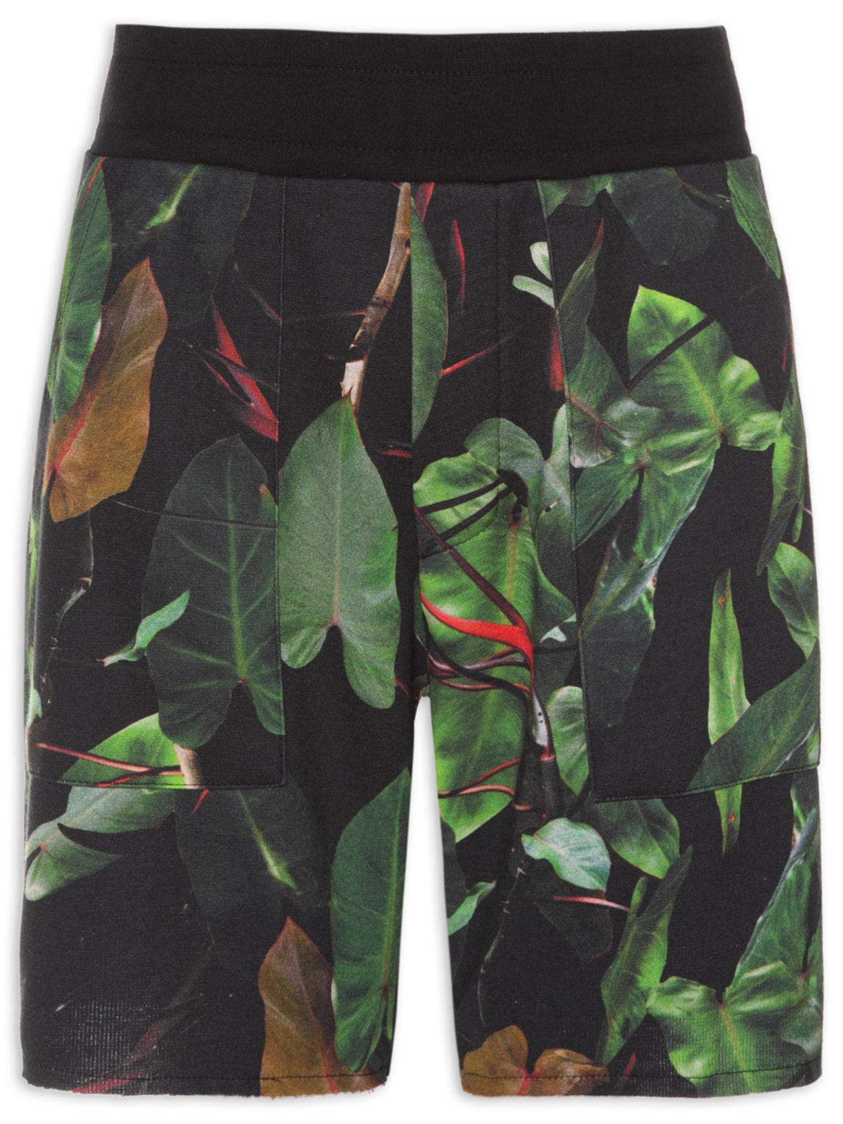 Bermuda Masculina Double Filo Dark - Preto