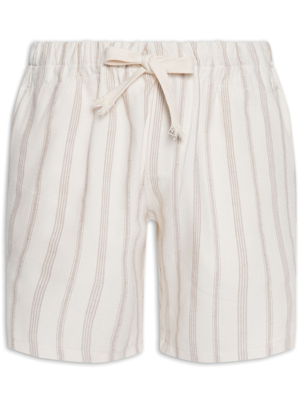 Bermuda Masculina Elástico Itacaré - Bege