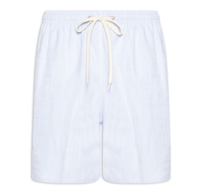 Bermuda Masculina  Elástico Trancoso - Azul