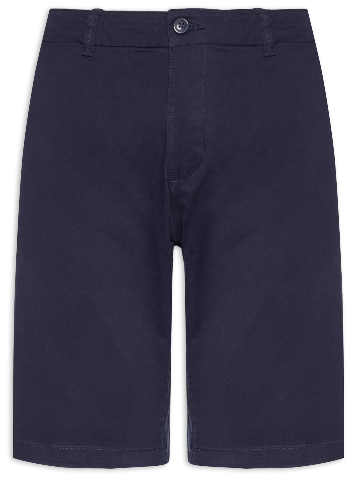 Bermuda Masculina Em Sarja - Azul