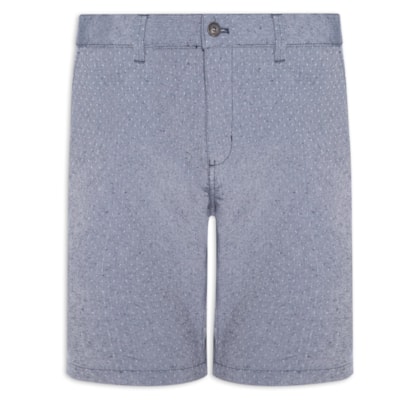 Bermuda Masculina Em Sarja - Azul