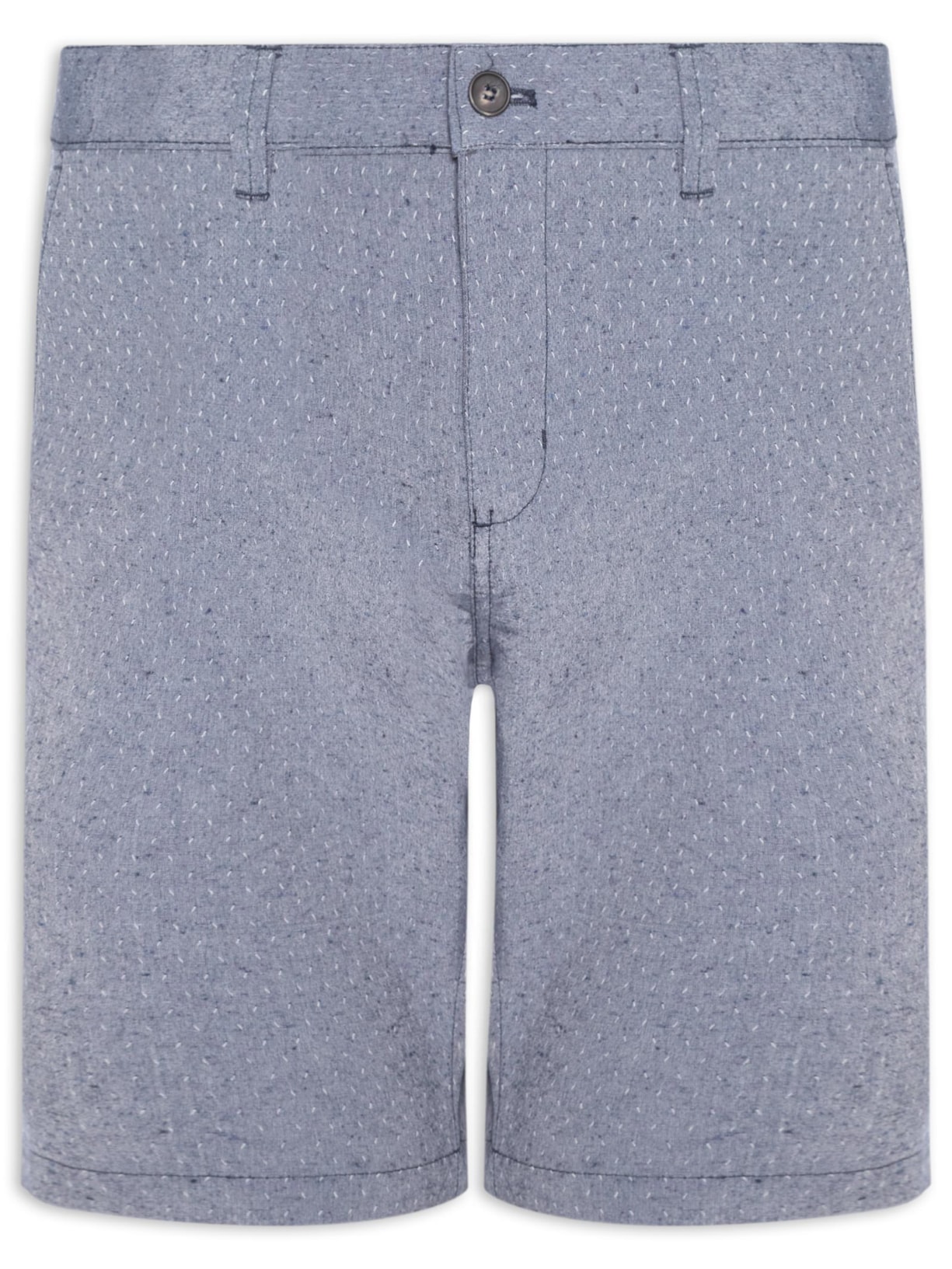 Bermuda Masculina Em Sarja - Azul