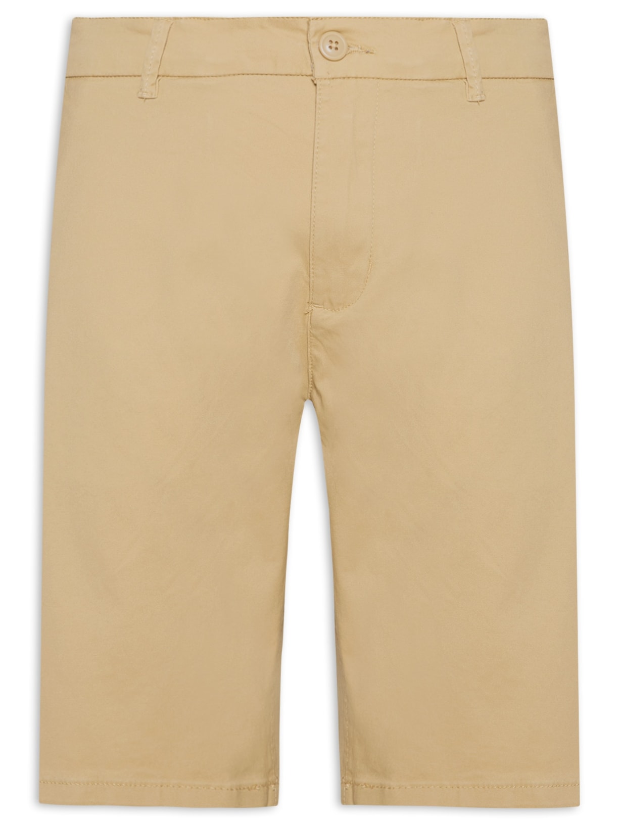 Bermuda Masculina Em Sarja - Bege