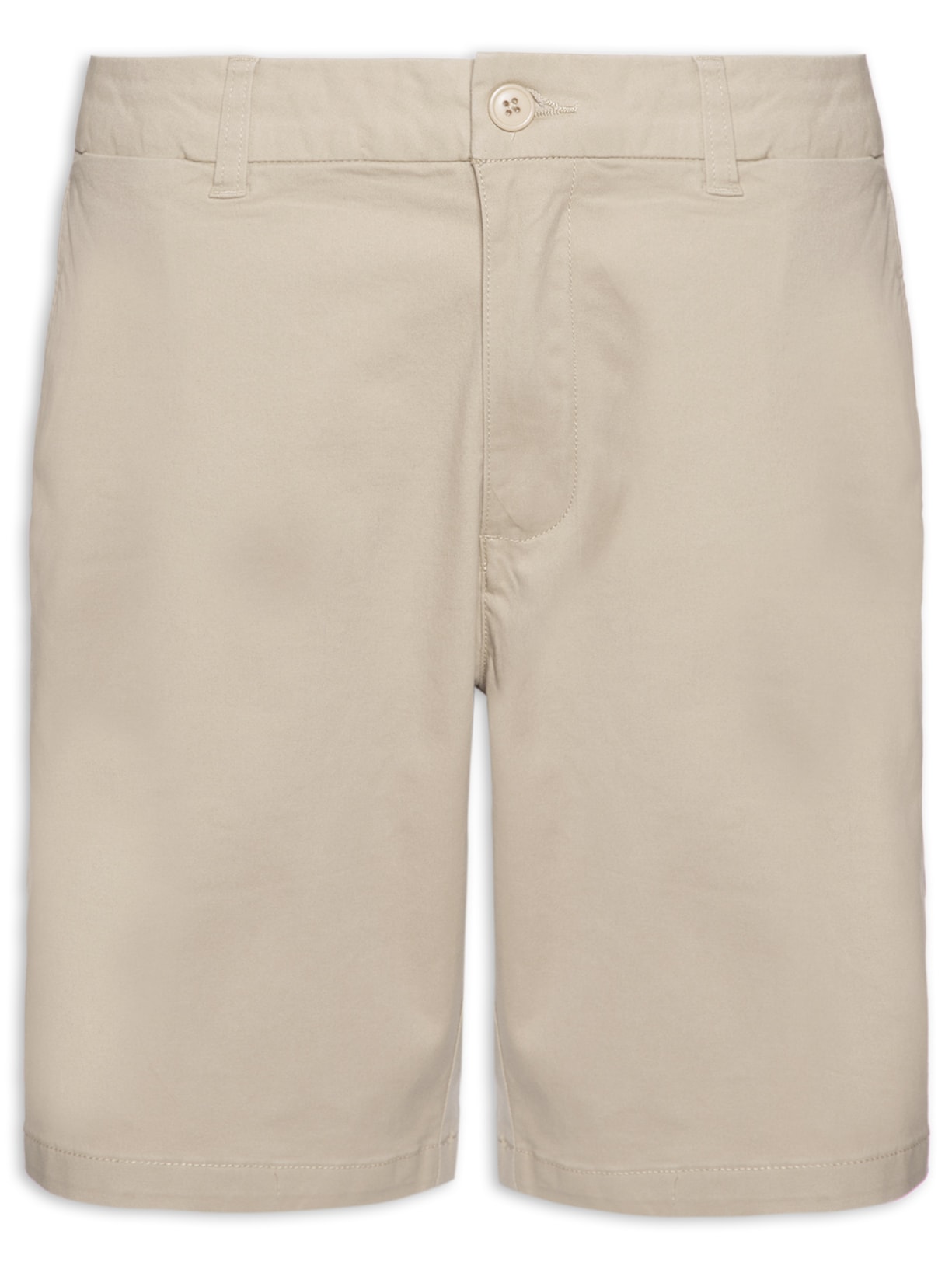 Bermuda Masculina em Sarja Bolsa Faca – Marrom '2 Essential