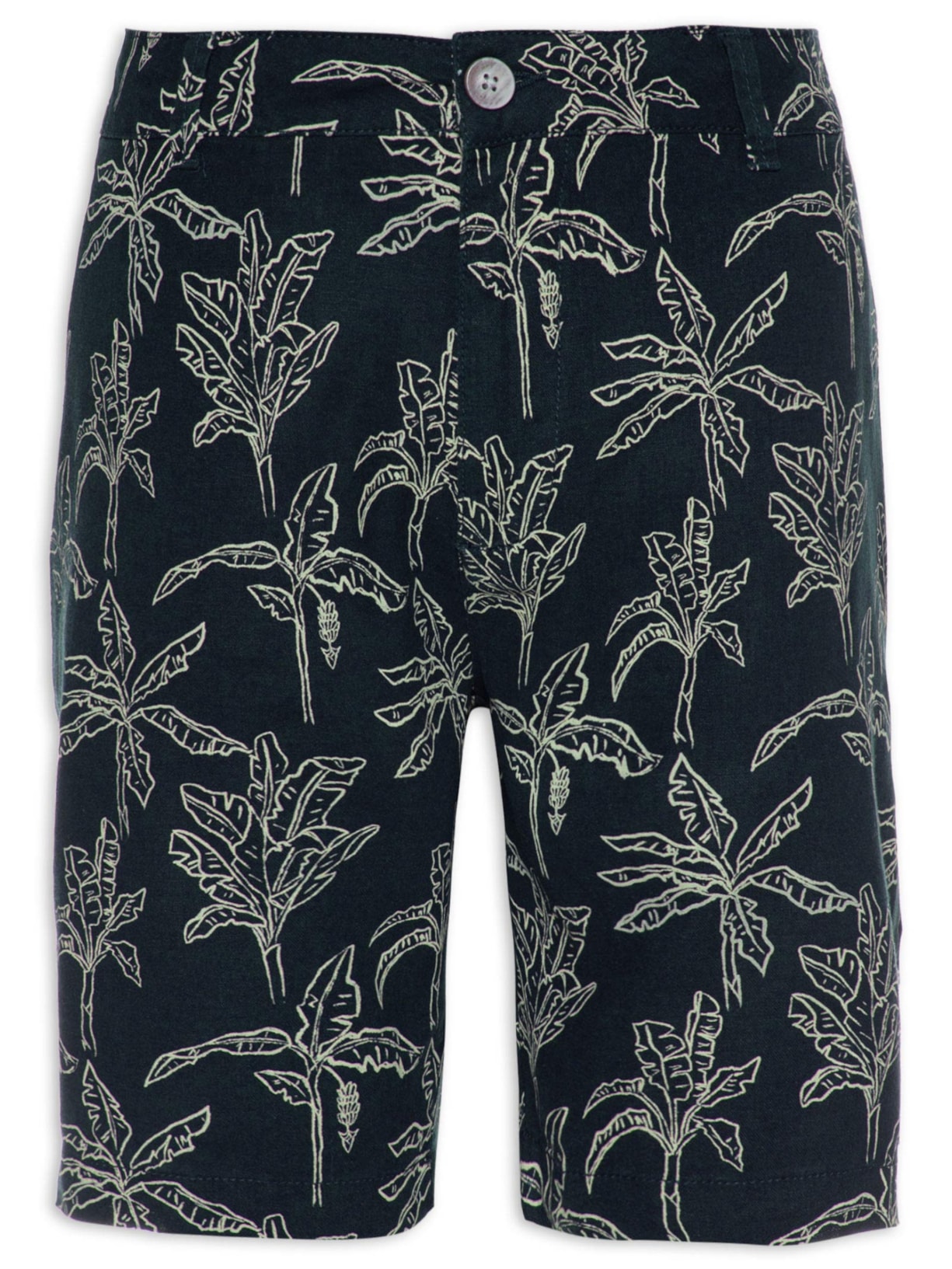 Bermuda Masculina Estampada - Azul