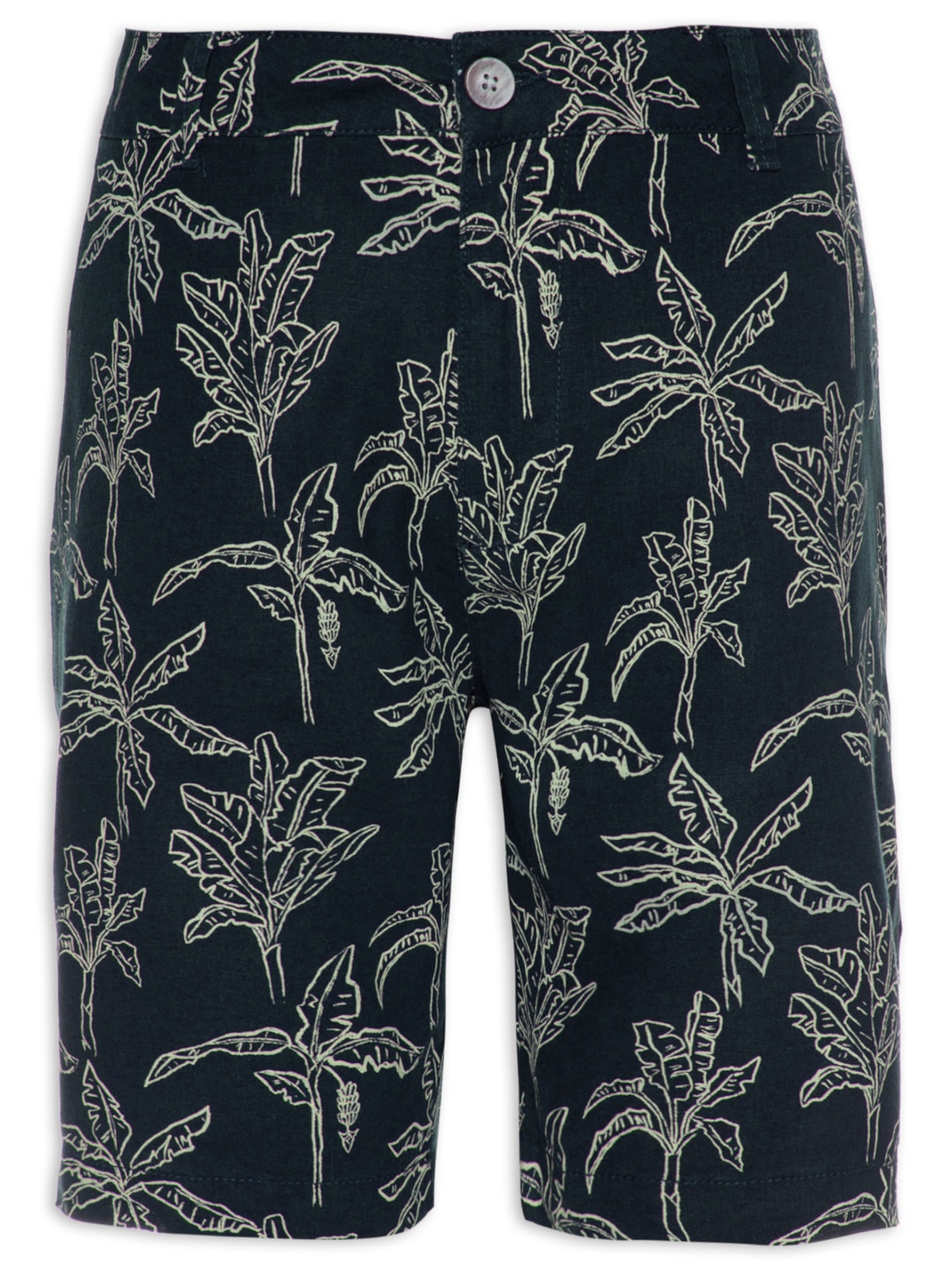 Bermuda Masculina Estampada - Azul