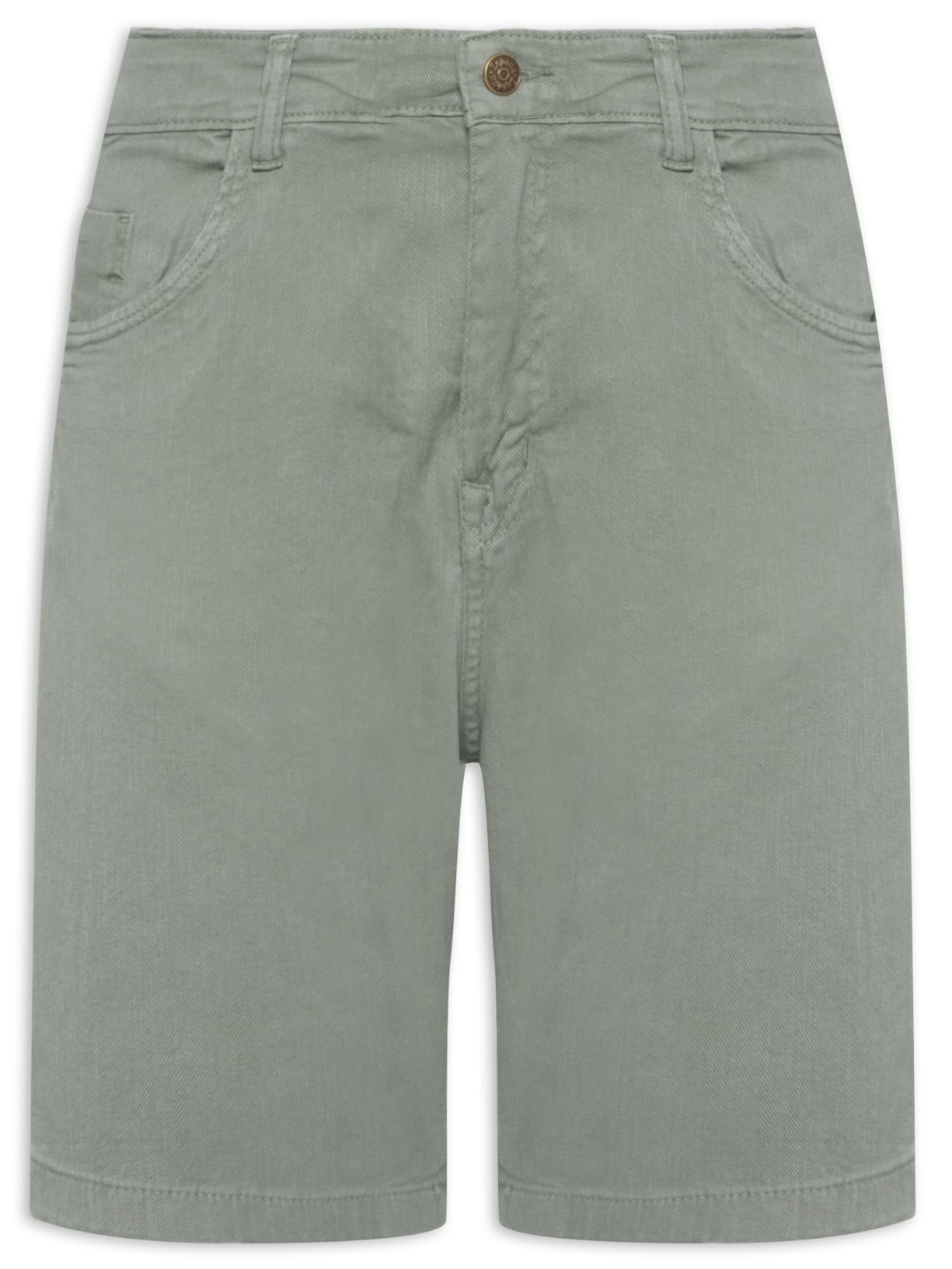 Bermuda Masculina Five Pockets - Cinza