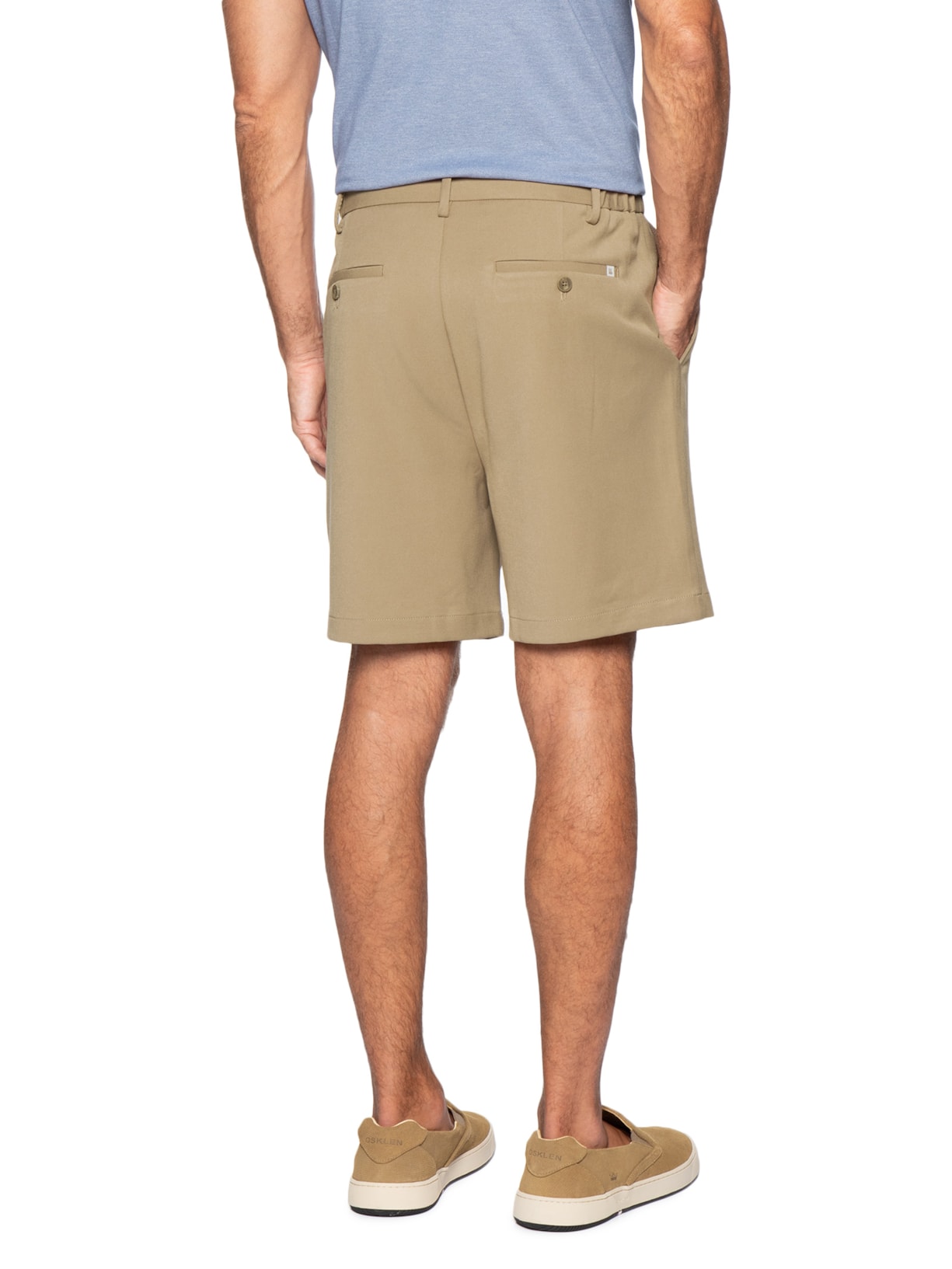 Bermuda Masculina Flexus Bege Foxton