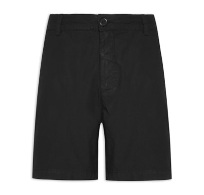 Bermuda Masculina Flow Cotton - Preto