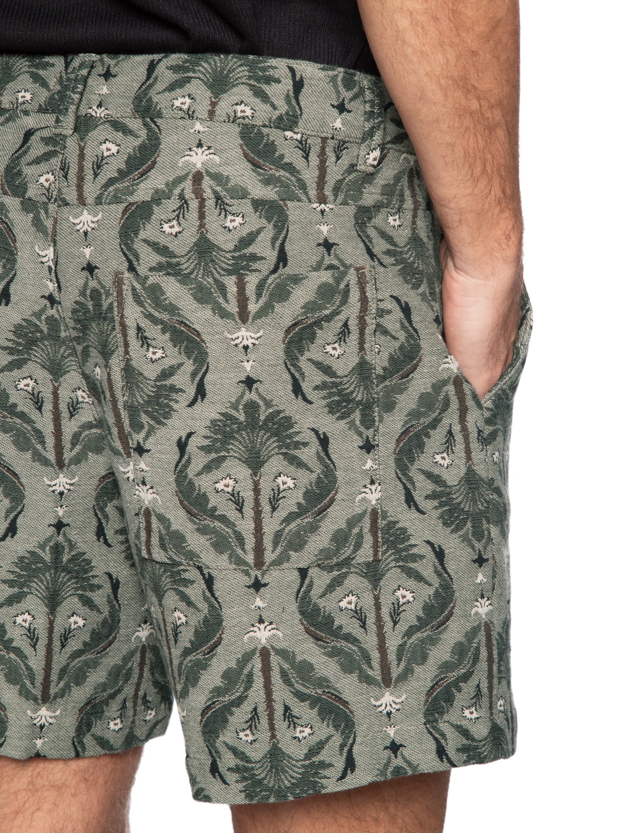 Bermuda Masculina Flow Jacquard Imperial Verde Osklen