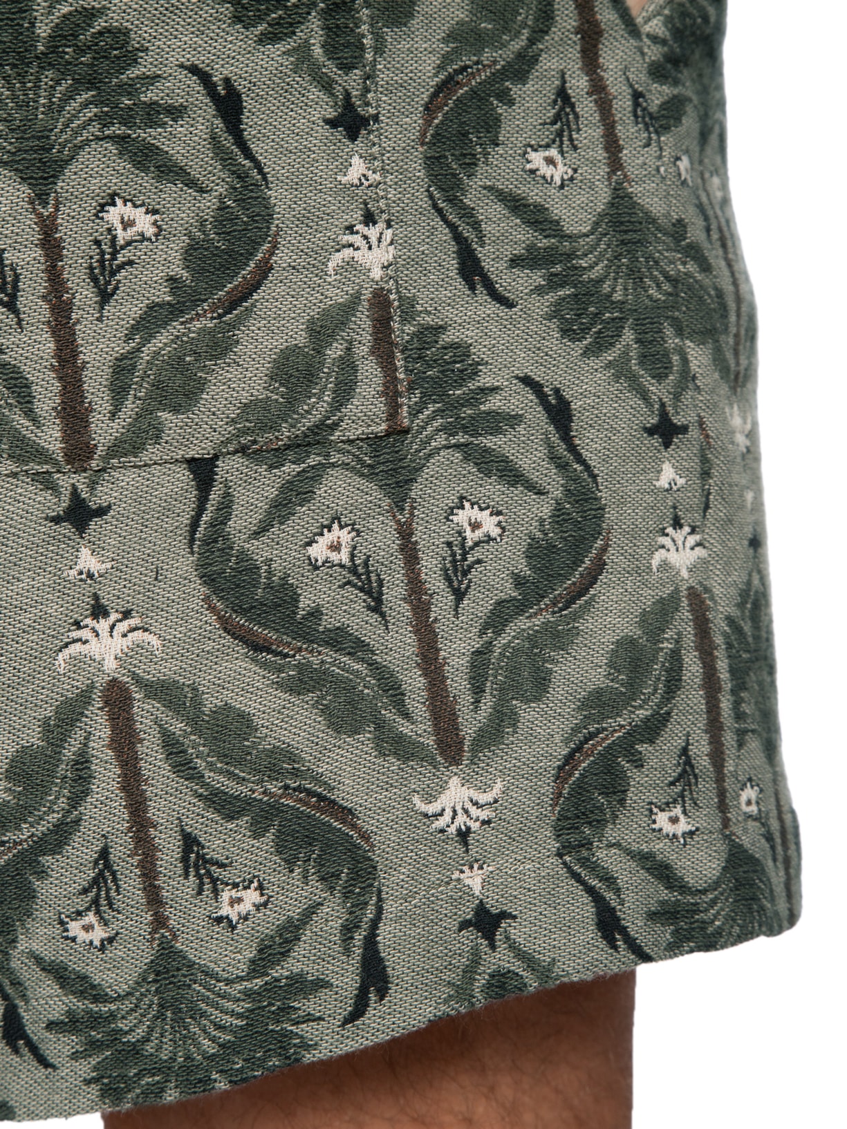 Bermuda Masculina Flow Jacquard Imperial Verde Osklen